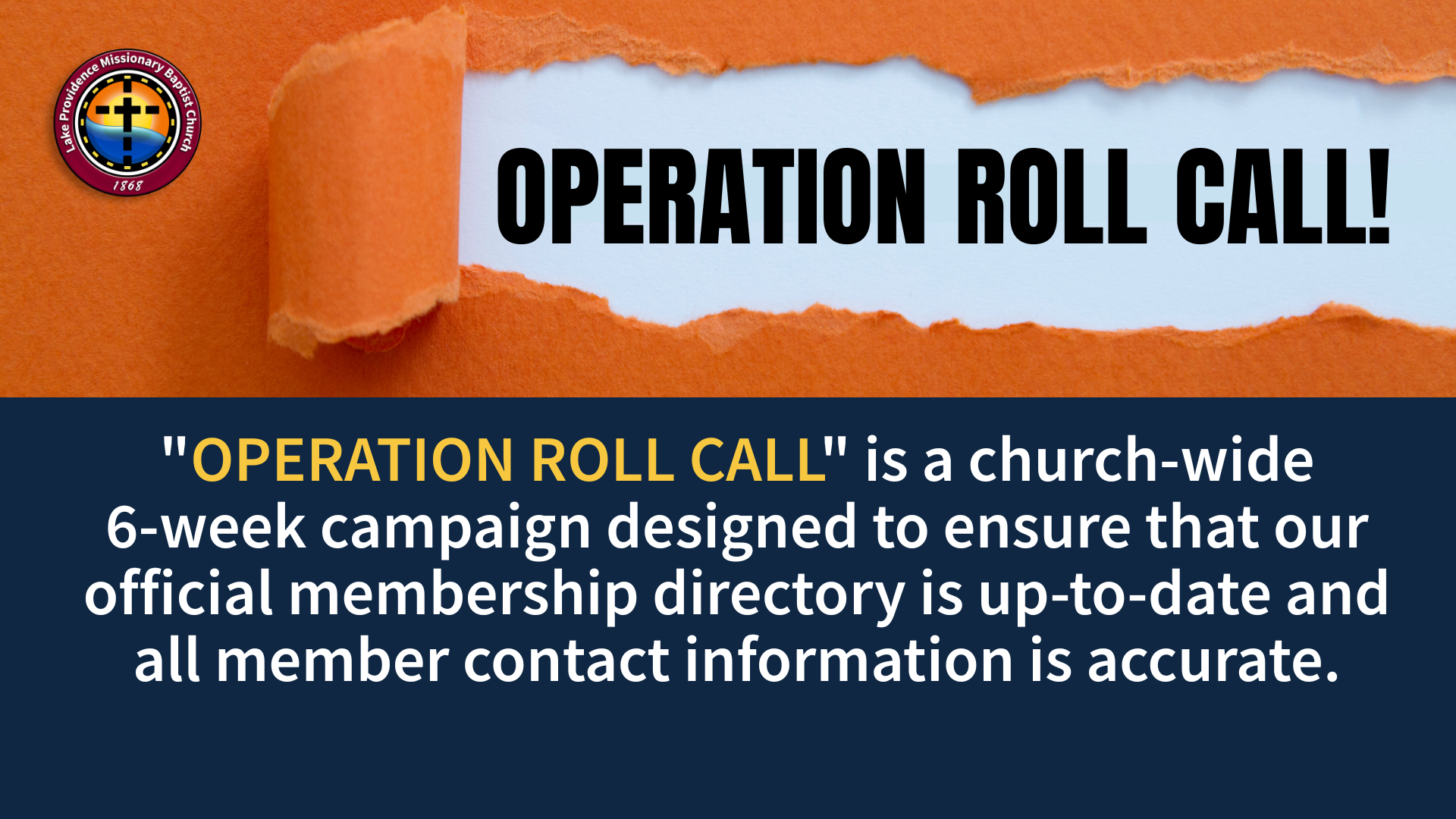 Operation Roll Call